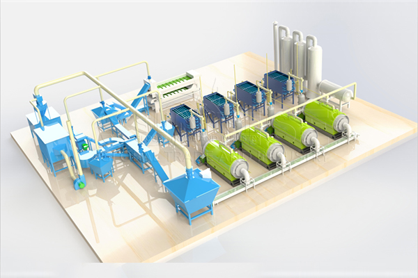 Solar panel recycling machine