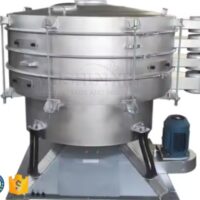 Circular vibrating screening machine