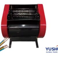 Front of Automatic wire stripping machine